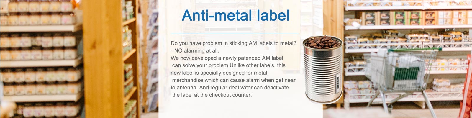 kualitas Anti Theft Label pabrik